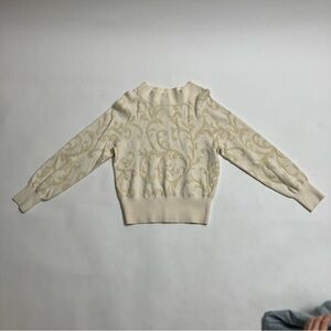 by ANTHROPOLGIE thick textured crewneck sweater